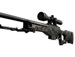 AWP | Black Nile (Well-Worn)