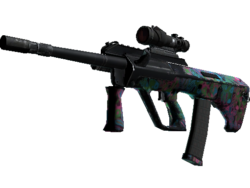 StatTrak™ AUG | Death by Puppy (Well-Worn)