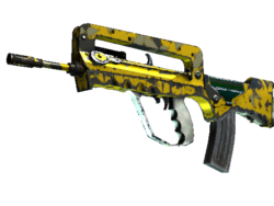 StatTrak™ FAMAS | Neural Net (Well-Worn)