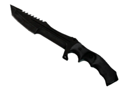 ★ Huntsman Knife | Black Laminate (Battle-Scarred)