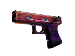 StatTrak™ Glock-18 | Vogue (Well-Worn)