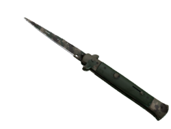 ★ StatTrak™ Stiletto Knife | Forest DDPAT (Well-Worn)