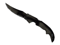 ★ StatTrak™ Falchion Knife | Scorched (Well-Worn)