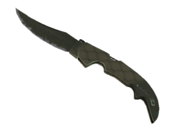 ★ StatTrak™ Falchion Knife | Safari Mesh (Well-Worn)