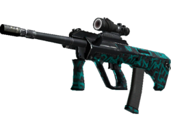 StatTrak™ AUG | Ricochet (Well-Worn)