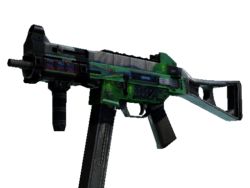 StatTrak™ UMP-45 | Plastique (Battle-Scarred)