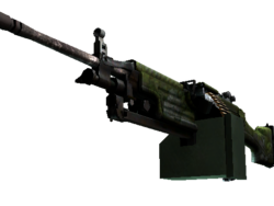 StatTrak™ M249 | Aztec (Battle-Scarred)