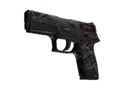 Souvenir P250 | Facility Draft (Battle-Scarred)