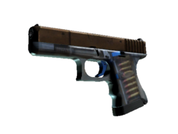 StatTrak™ Glock-18 | Clear Polymer (Battle-Scarred)