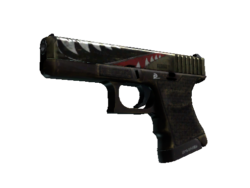 StatTrak™ Glock-18 | Warhawk (Well-Worn)