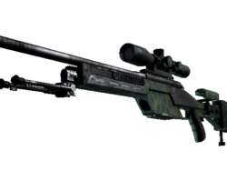 Souvenir SSG 08 | Jungle Dashed (Well-Worn)