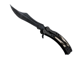 ★ Butterfly Knife | Black Laminate (Minimal Wear)