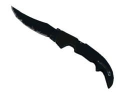 ★ StatTrak™ Falchion Knife | Night (Well-Worn)