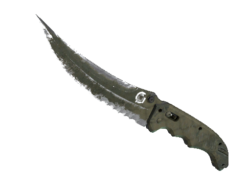 ★ StatTrak™ Flip Knife | Safari Mesh (Battle-Scarred)