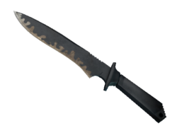 ★ Classic Knife | Night Stripe (Well-Worn)