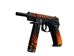 StatTrak™ CZ75-Auto | Tigris (Battle-Scarred)