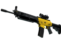 SG 553 | Bulldozer (Well-Worn)