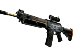 StatTrak™ SG 553 | Aerial (Field-Tested)