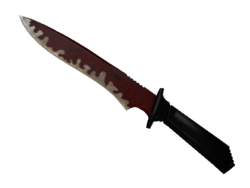 ★ StatTrak™ Classic Knife | Crimson Web (Well-Worn)