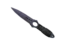 ★ StatTrak™ Skeleton Knife | Blue Steel (Battle-Scarred)