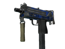 MAC-10 | Lapis Gator (Battle-Scarred)