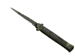 ★ StatTrak™ Stiletto Knife | Boreal Forest (Well-Worn)