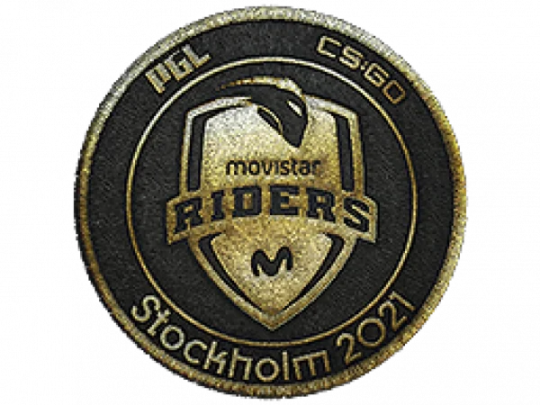 Patch | Movistar Riders (Gold) | Stockholm 2021