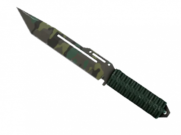 ★ Paracord Knife | Boreal Forest (Well-Worn)