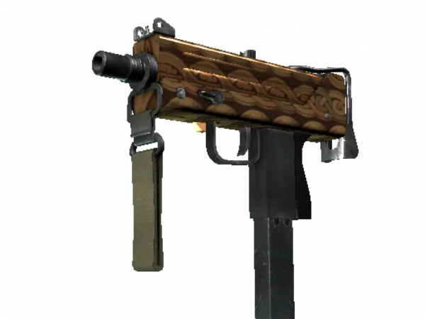 MAC-10 | Copper Borre (Minimal Wear)