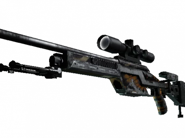 StatTrak™ SSG 08 | Death's Head (Battle-Scarred)