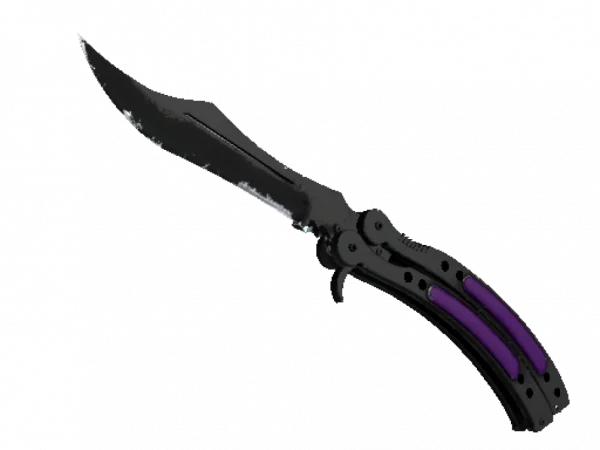 ★ Butterfly Knife | Ultraviolet (Well-Worn)