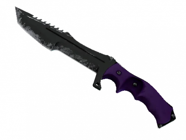 ★ StatTrak™ Huntsman Knife | Ultraviolet (Well-Worn)