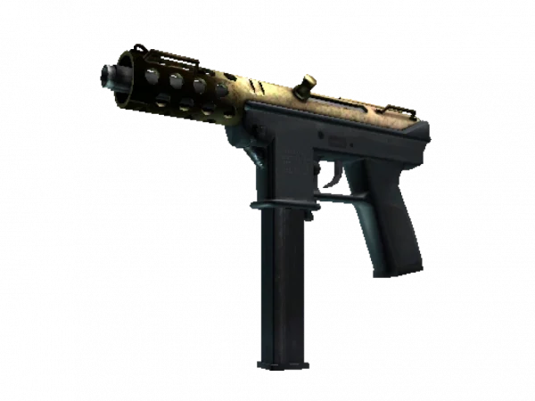 Souvenir Tec-9 | Brass (Battle-Scarred)