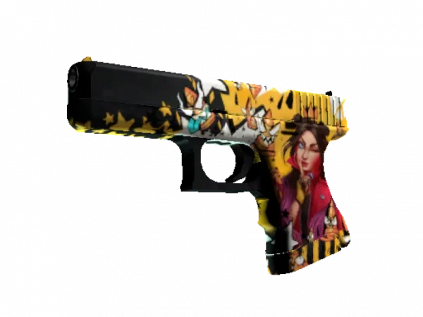 Glock-18 | Bullet Queen (Minimal Wear)