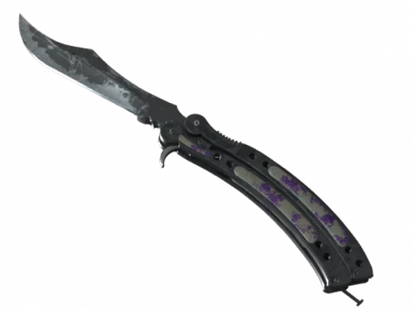 ★ Butterfly Knife | Ultraviolet (Battle-Scarred)