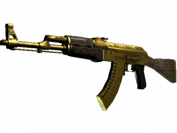 Souvenir AK-47 | Gold Arabesque (Battle-Scarred)