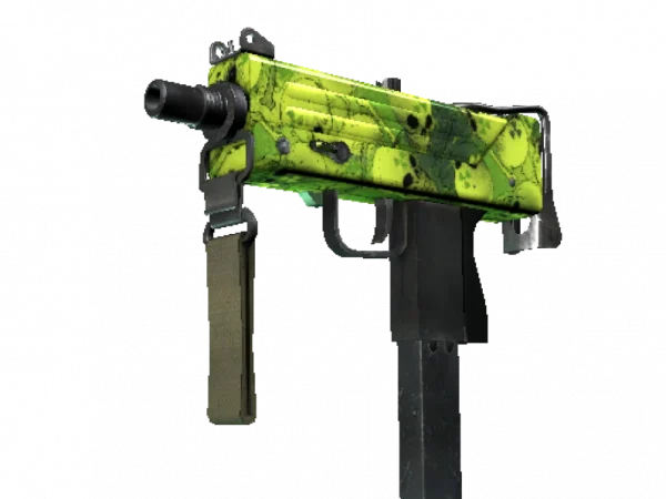 MAC-10 | Nuclear Garden (Well-Worn)