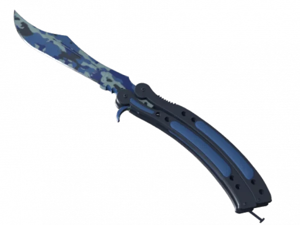 ★ StatTrak™ Butterfly Knife | Bright Water (Minimal Wear)