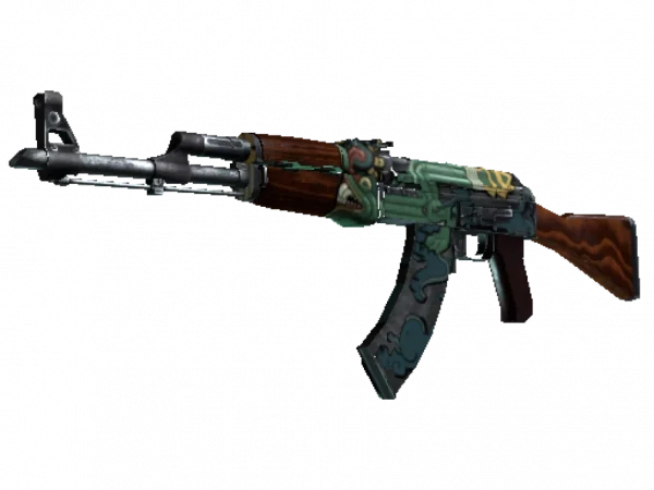 StatTrak™ AK-47 | Fire Serpent (Well-Worn)