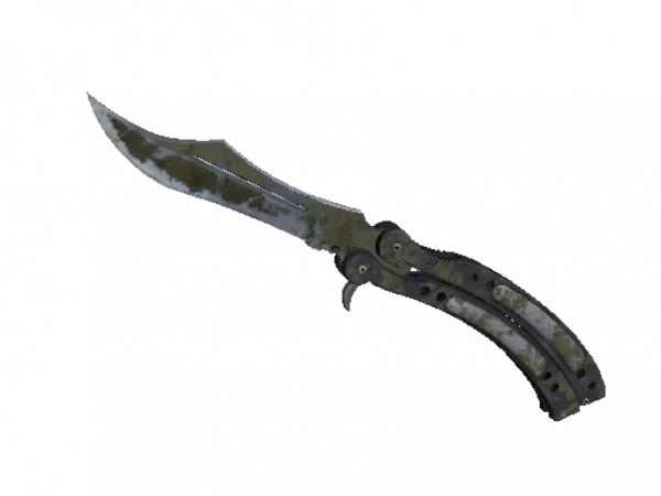 ★ Butterfly Knife | Safari Mesh (Battle-Scarred)