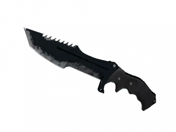 ★ StatTrak™ Huntsman Knife | Night (Battle-Scarred)