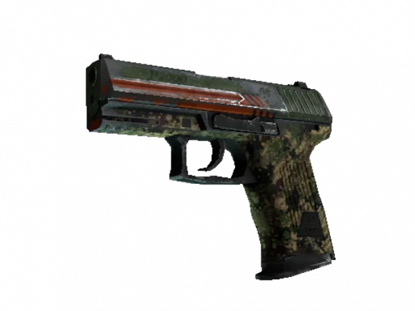 StatTrak™ P2000 | Woodsman (Battle-Scarred)