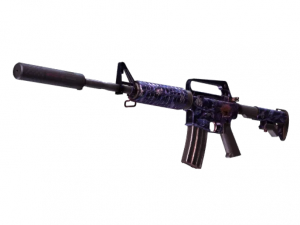 StatTrak™ M4A1-S | Black Lotus (Battle-Scarred)