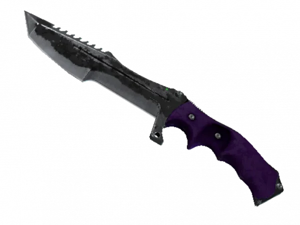 ★ StatTrak™ Huntsman Knife | Ultraviolet (Battle-Scarred)