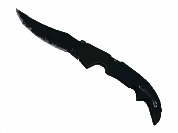 ★ Falchion Knife | Night (Well-Worn)