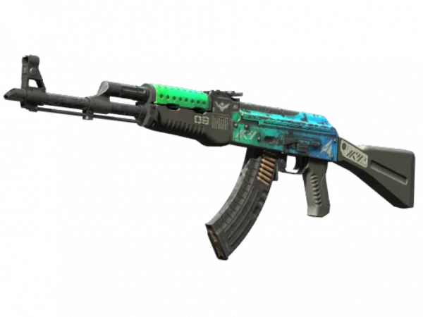 StatTrak™ AK-47 | Ice Coaled (Battle-Scarred)