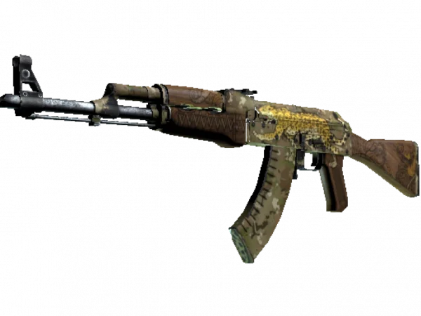 Souvenir AK-47 | Panthera onca (Well-Worn)