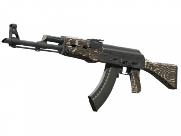 Souvenir AK-47 | Black Laminate (Well-Worn)