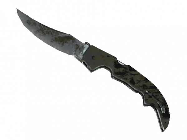 ★ StatTrak™ Falchion Knife | Safari Mesh (Battle-Scarred)