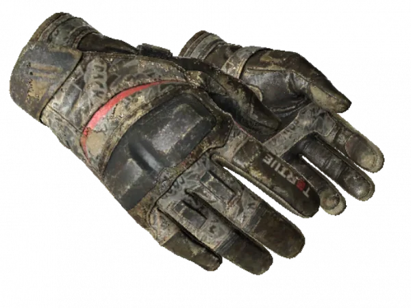 ★ Moto Gloves | Boom! (Battle-Scarred)